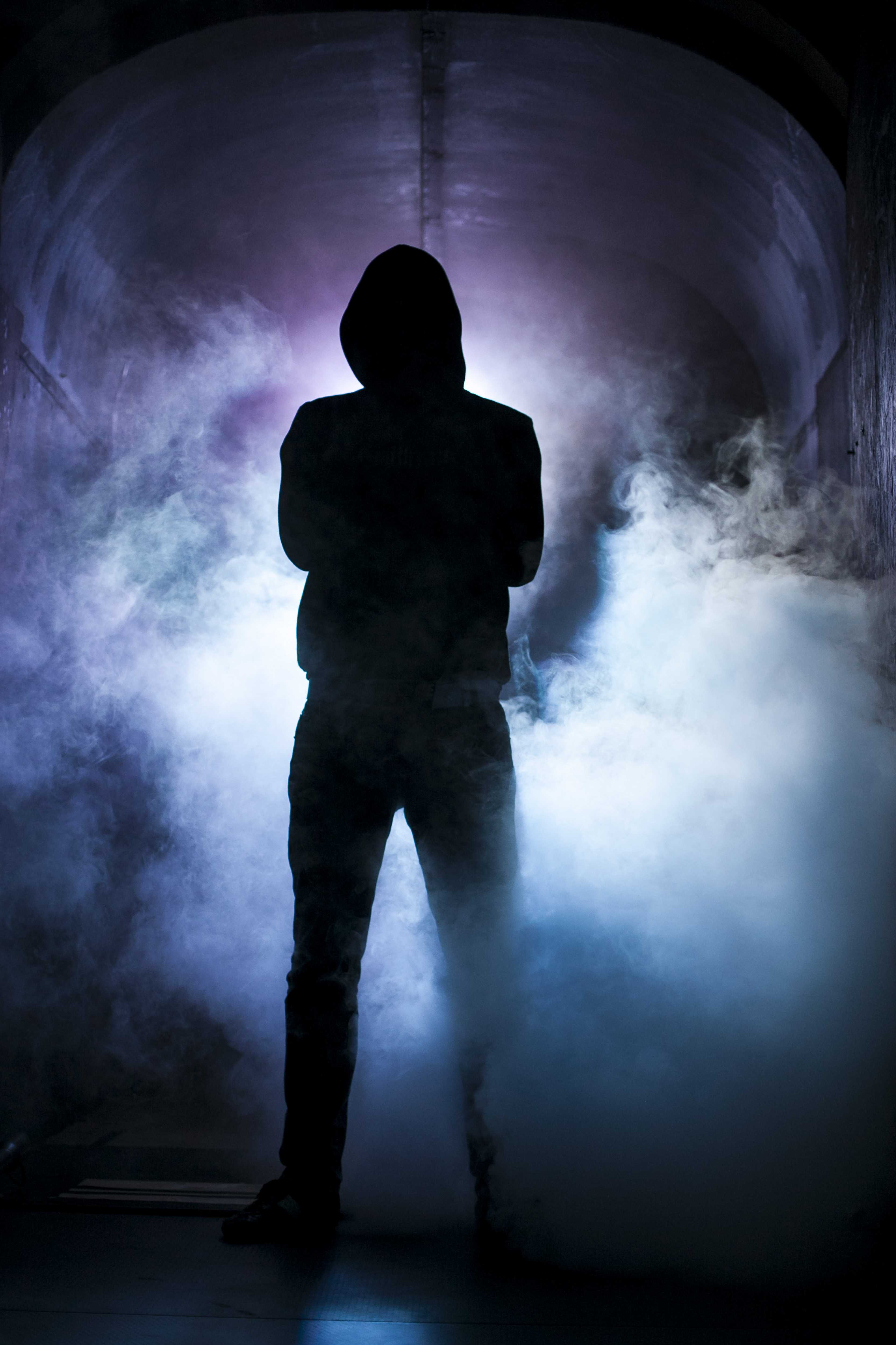 Man in hoodie
